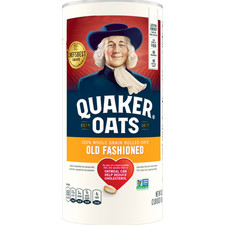Quaker Old Fashioned Instant Whole Grain Oatmeal, 42 oz Canister