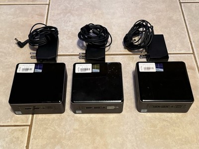 (Lot Of 3) INTEL BOXNUC7I5BNH 7th gen I5 8GB RAM NO HD NO OS
