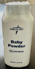MEDLINE TALC Baby Powder Talcum 2 oz Brand New and Sealed like Johnson s