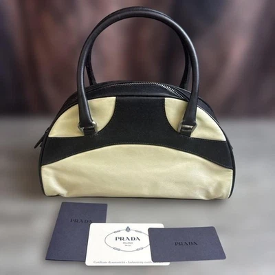 PRADA Bowling Leather Bags & Handbags for Women for sale | eBay