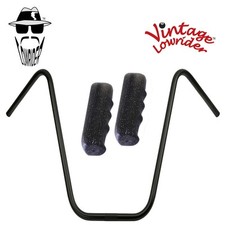 Original Lowrider 19" 22.2 Ape Handlebar Black Custom 120mm Grip Sparkle/Black