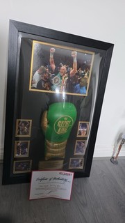 Tyson Fury Signed Glove Framed