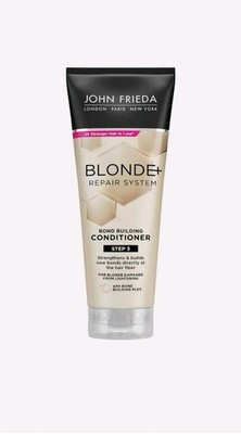 John Frieda Blonde + Bond Repair Haarpflege Conditioner 2 x stärkeres Haar 250ml