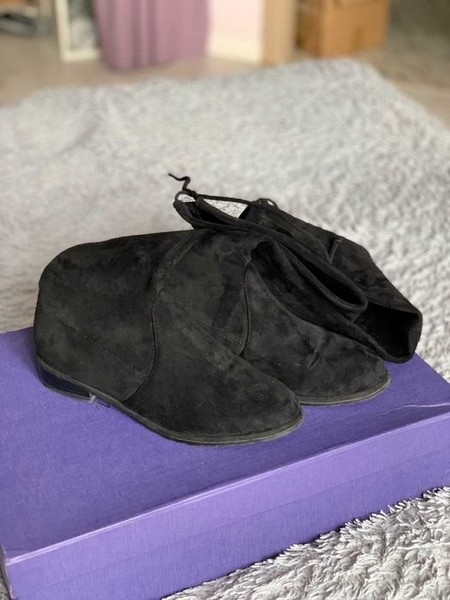 Women Stuart Weitzman Over-the-Knee Boots Black #UKP