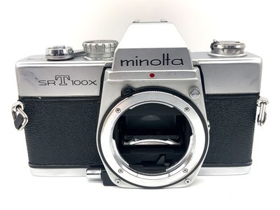 Minolta SRT 100x SLR 35mm Spiegelreflexkamera analog Body Gehäuse (Minolta MD)