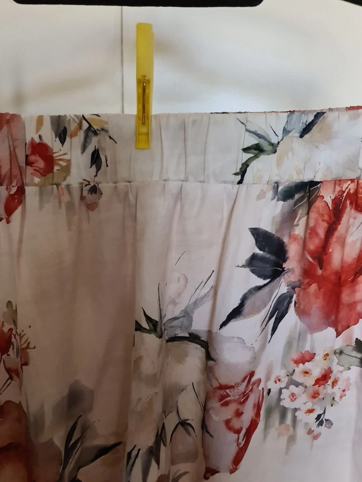 Ladies Pants Size 14 Witchery Wide-leg Elastic Waist  Lovely Colours  VGC - image 3 of 4