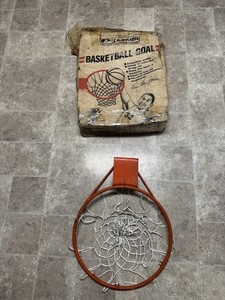 Vintage Porter Basketball Goal 1980 In Box Ervin Magic Johnson Signature Hoop