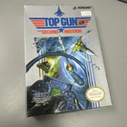 Top Gun Second Mission NES - COMPLETE IN BOX - Tested Working Nintendo Vintage