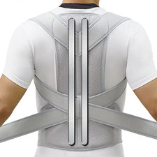 Adjustable Posture Corrector  Lower Back Support Belt   Shoulder Brace for Men