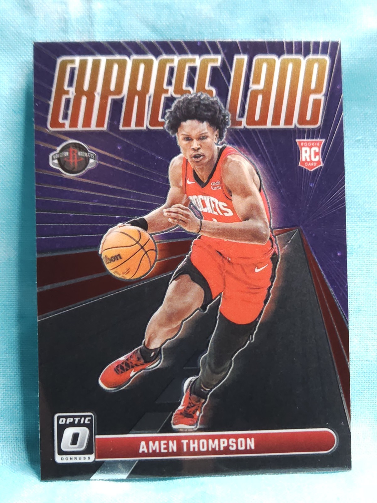 2023-24 Panini Donruss Optic - Express Lane Amen Thompson #2 (RC)