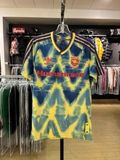 adidas Arsenal Human Race Jersey EQT Yellow/Collegiate NavySZ XS Used