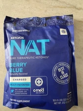 Prüvit Ketones NAT 20 SALE! Packets Charged  BERRY BLUE / FREE SHIPP Exp 02/2026