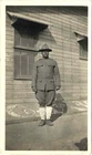 Vintage WW1 Snapshot Photo~African American Soldier~Black Doughboy in Uniform