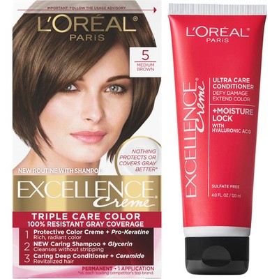 L'Oreal Paris Excellence Creme Permanent Hair Color