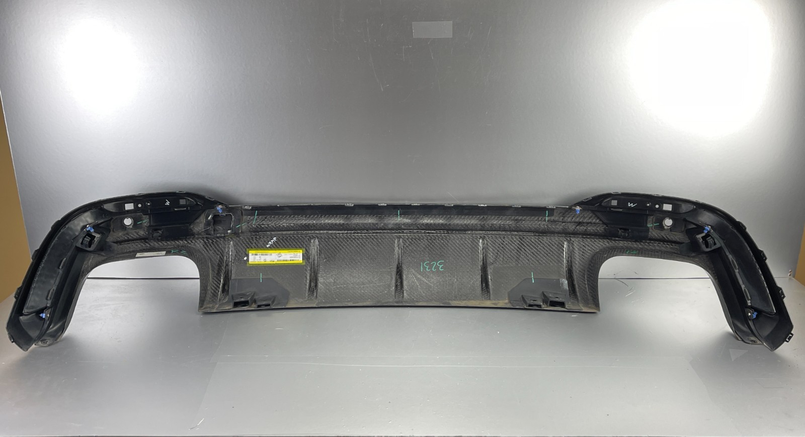 2023-2026 Maserati Grecale Carbon Fiber Rear Bumper Diffuser OEM 6702066220