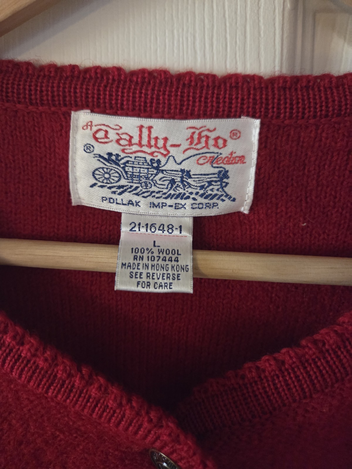 Button Down Sweater - image 2