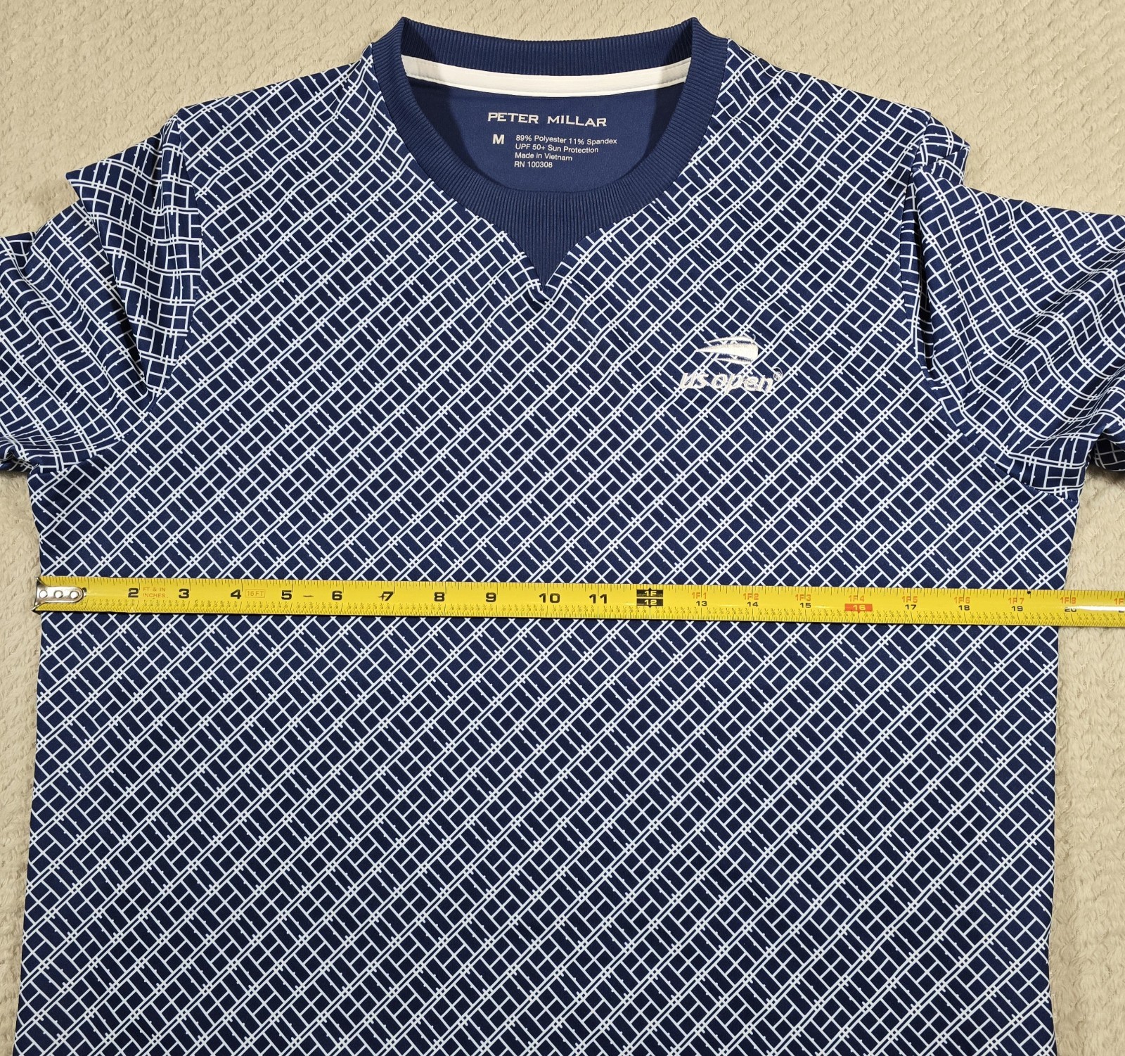 Peter Millar US Open Patterned Lightweight Pullov… - image 8