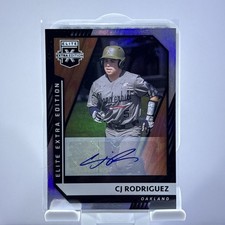 2021 Panini Elite Extra Edition - C.J. Rodriguez #158 Signatures (AU, RC)