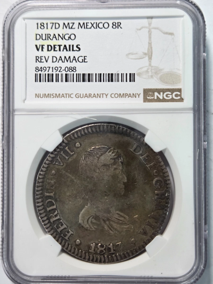 Colonial Mexico Coins 1817, 8 Reales for sale | eBay