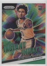 2023-24 Panini Prizm Instant Impact Green Prizm Jalen Hood-Schifino #8 11es