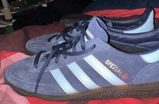 Adidas Handball Spezial Sportschuhe Sneaker Gr. 44 Blau Wildleder Herren