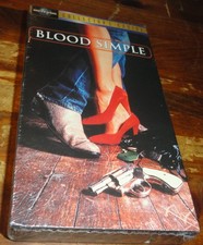 NEW SEALED Blood Simple VHS Tape MCA Home Video Frances McDormand John Getz