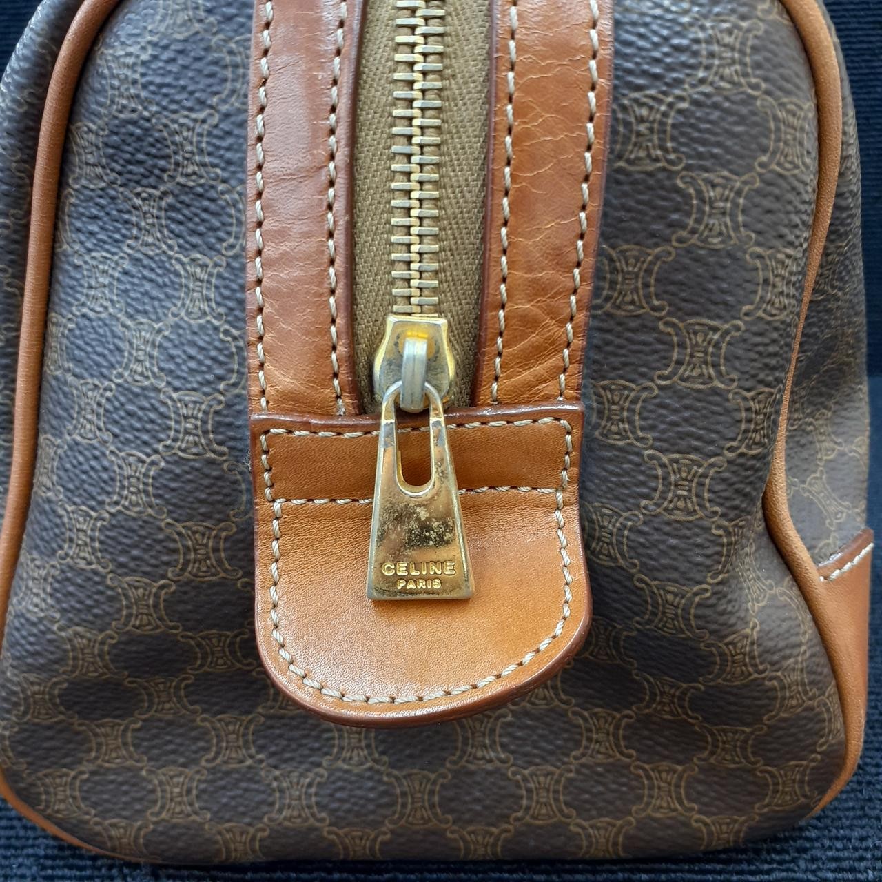 Mini Boston Bag Model Macadam Pattern CELINE - image 5