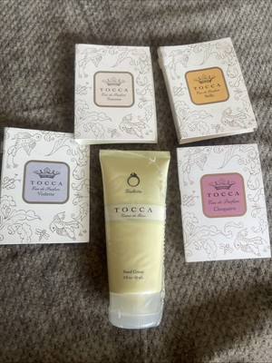 New TOCCA Sampler Sprays & Full Size Giulietta Hand Cream!!!