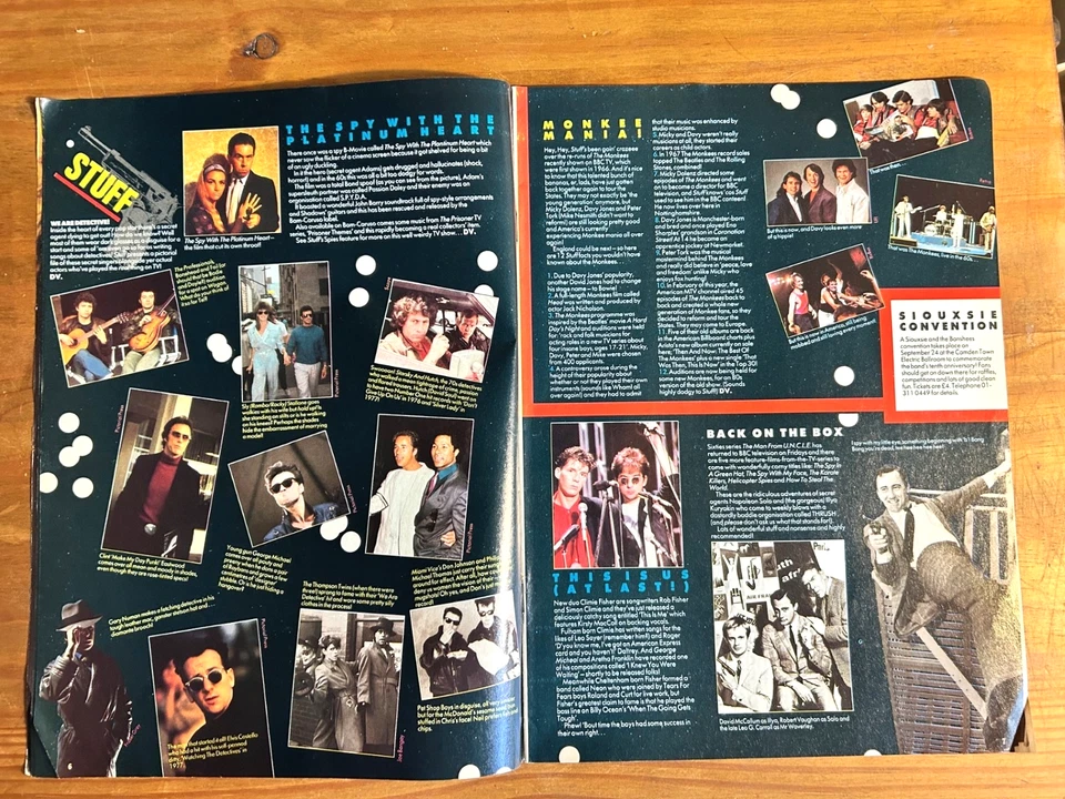 No.1 NUMBER ONE Magazine 20/9/1986 HOLLYWOOD BEYOND Janet Jackson PETE BURNS (G) - Image 4 of 4