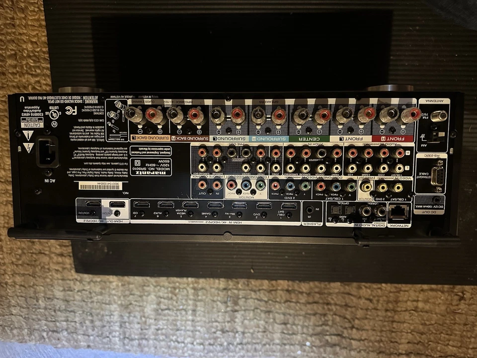 Altavoces de audio Marantz SR5010 y Polk Foto 4 de 4