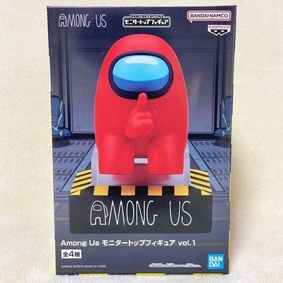 Among Us Monitor Top Figur Vol. 1 - Rot - Bandai Preis Japan Neu
