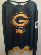 Green Bay Packers Sweatshirt Crew Neck Mens Large NFL Team Apparel 