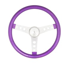 Grant Metal Flake Steering Wheel Purple Metal Flake Vinyl Grip