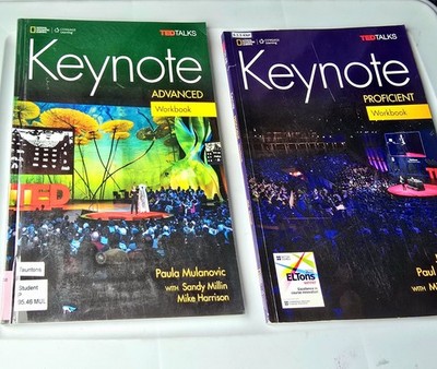 National Geographic TED Talks + CD Keynote Advanced & Proficient Workbook Bundle