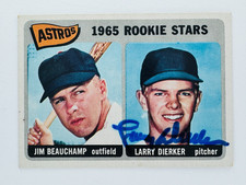 Click to enlarge Astros 1965 Rookie Stars (Jim Beauchamp / Larry Dierker)