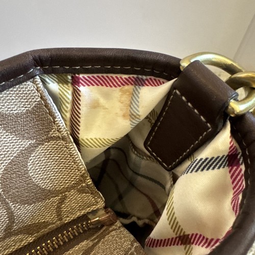 AUTHENTIC COACH HERITAGE STRIPE SIGNATURE TOTE BAG 11763 - Bild 24 von 24