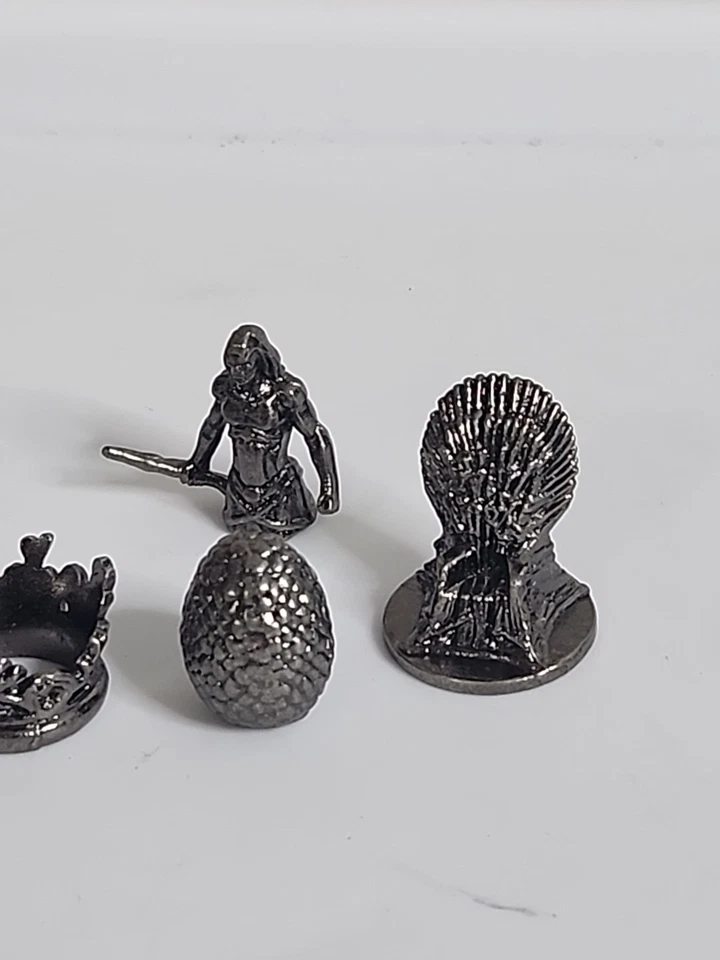 Monopoly Juego de Tronos Edición Coleccionista Lote de 6 Fichas Piezas de Repuesto Foto 2 de 3