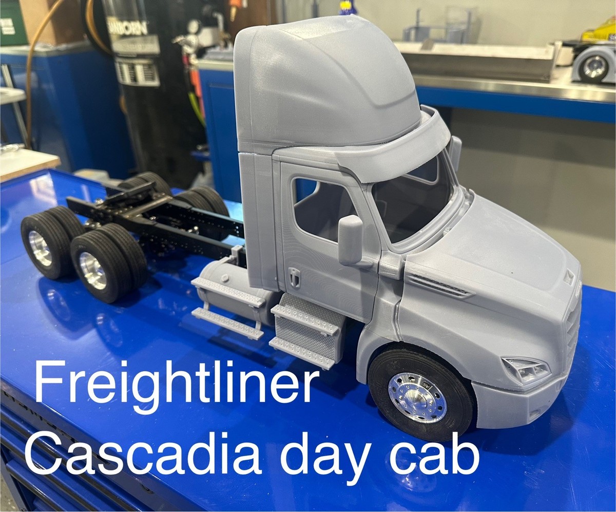 rc tamiya 1/14 truck body Kenworth freightliner Lesu Peterbilt