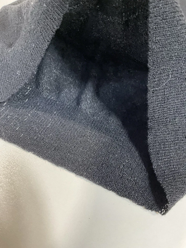 Top sin mangas transparente Esprit vintage talla S transparente negro preppy años 90 Foto 3 de 4