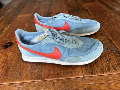 NIKE WAFFLE TRAINER 2 'WORN BLUE TEAM ORANGE RARE SZ 9.5