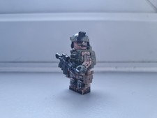 1x Minifigure Soldato Delta Force Militare Personalizzata