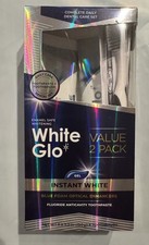 WHITE GLO Instant White Gel Twin Pack 2 x 5.2...