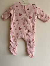 Baby Girl Bodysuit Pink Primark