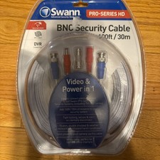 Swann Pro Series BNC Security Cable 100ft / 30m SWPRO-30MTVI