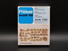 Preiser 1:87 H0 17502 Bausatz Obst / Gemüse / Körbe... komplett mit OVP SELTEN