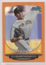 2013 Bowman Draft Picks Chrome Orange Refractor 22/25 Blake Taylor #BDPP23 mm8