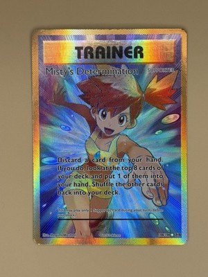 Misty's Determination (Full Art) 108/108 Pokemon: XY Evolutions