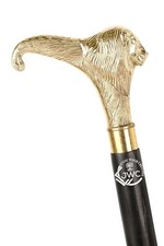 Vintage Animal Inspired Cane Wooden lion Head handle Adjustable for Men  Women