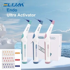 Endo Sonic Activator Dental Handpiece Root Canal Ultra Irrigator+60pcs Tips File