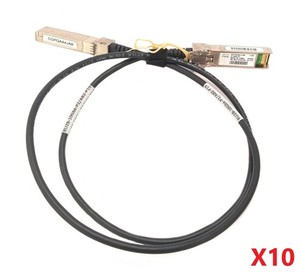 Lot of 10 Cisco SFP-H10GB-CU1M 10G Passive Direct Attached Cables 1M 37-0960-03